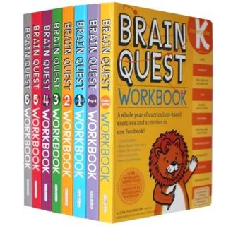 【COD】Brain Quest Workbooks (pre-k, kinder, grades 1-6)