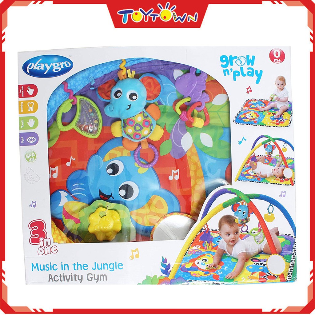 playgro music in the jungle activity gym