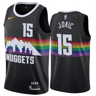 denver nuggets white city jersey