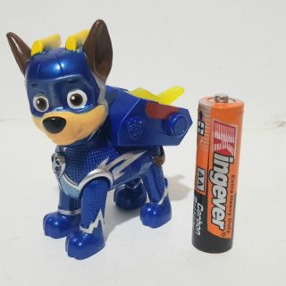 PAW Patrol, Mighty Pups Super PAWs Chase Figure with Transforming ...