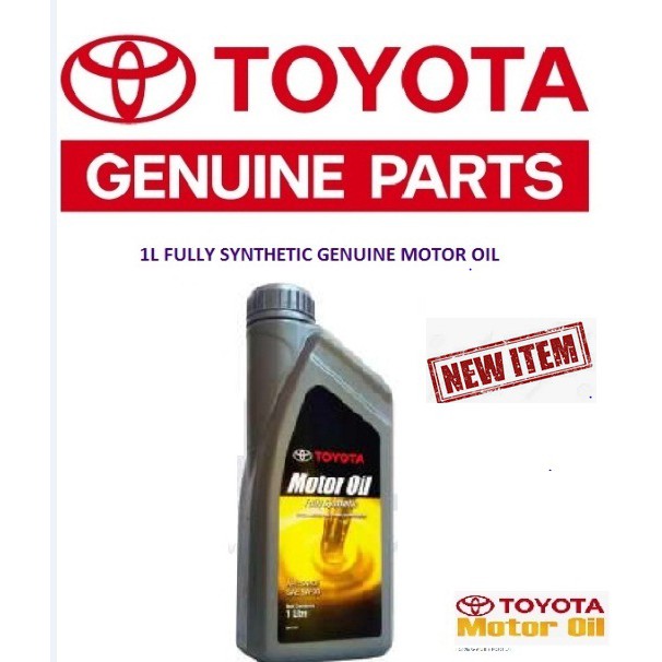 Toyota motor oil 5w30