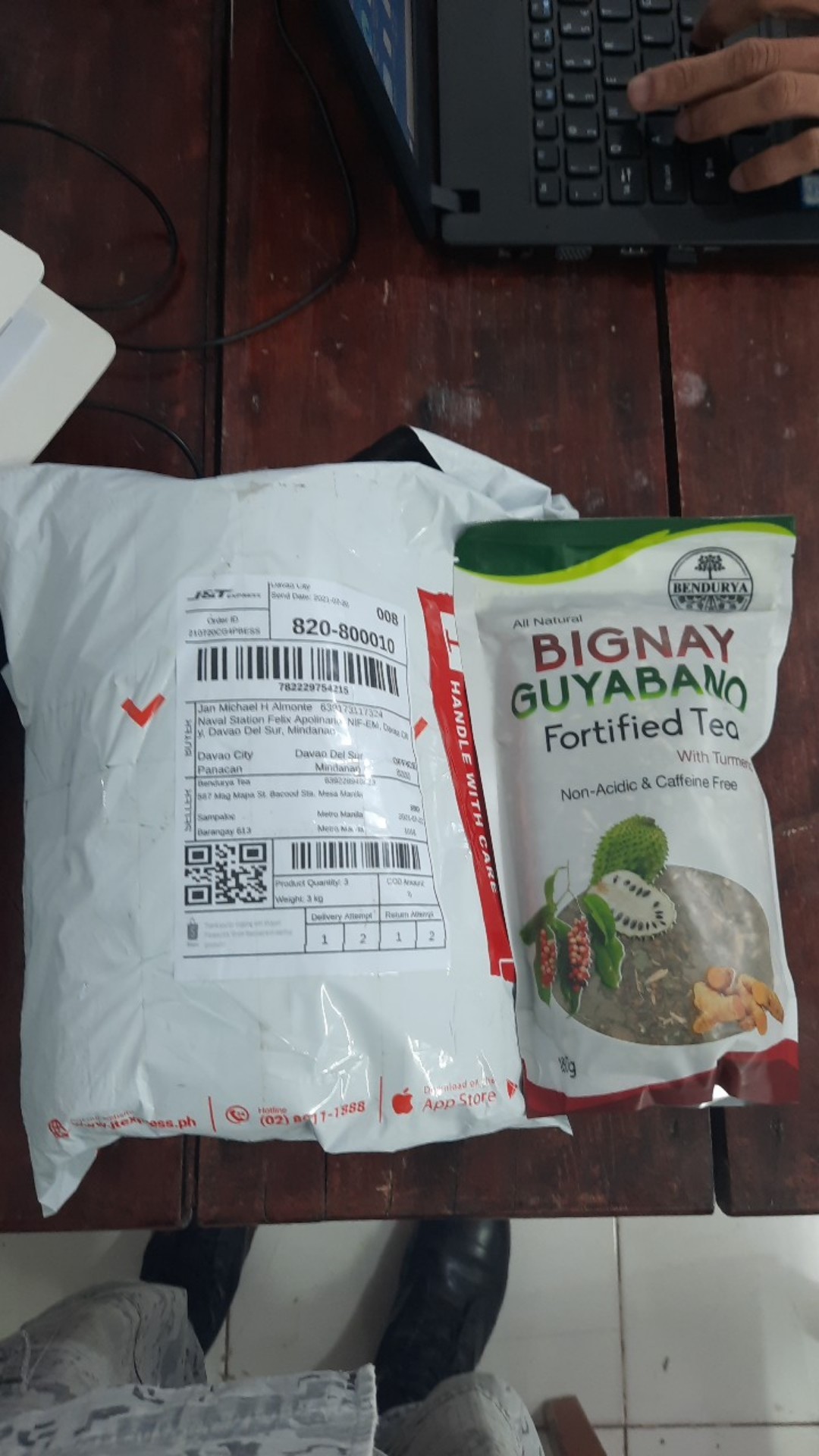 Bendurya Guyabano Bignay Fortified Loose Tea 180g Shopee Philippines