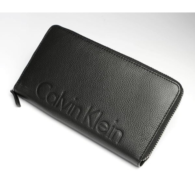 calvin klein zip wallet