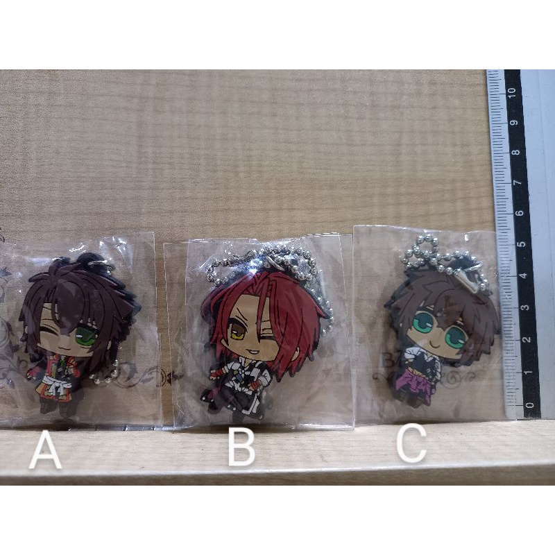 Anime assorted rubber keychain CY1 Shopee Philippines