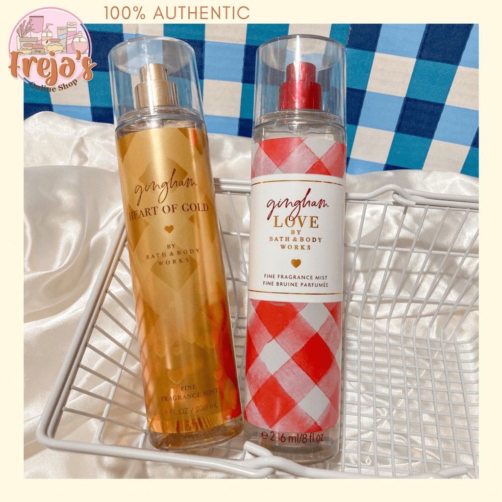 Bath & Body Works Gingham Heart of Gold, Gingham Love Fine Fragrance