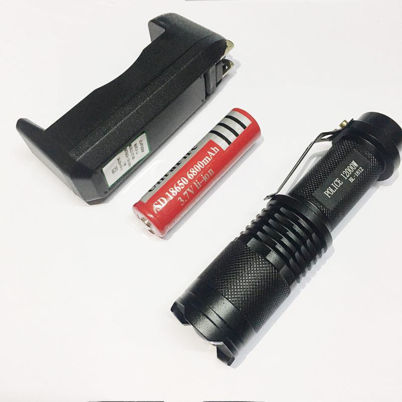 5000 Lumens High Quality Cree LED Flashlight/High Torch | Shopee ...