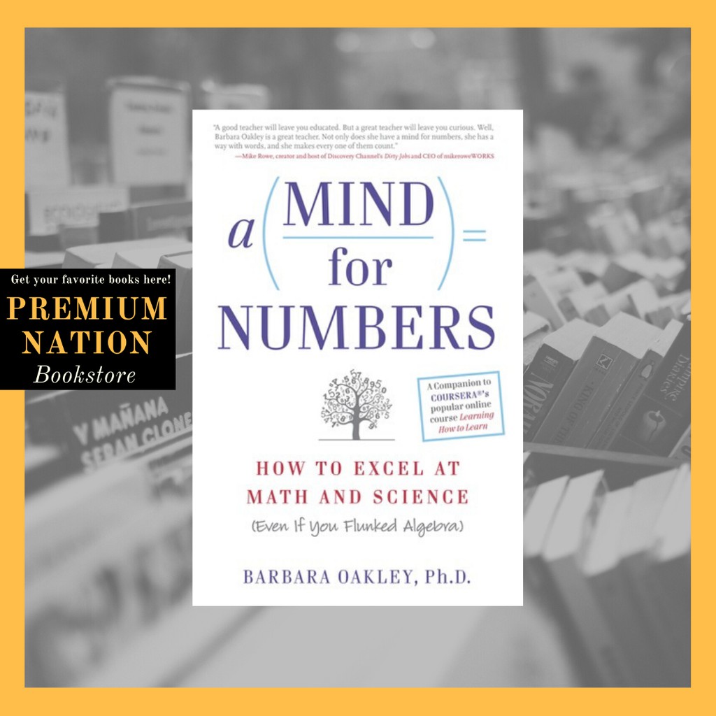 A Mind for Numbers by Barbara Oakley | Shopee Philippines