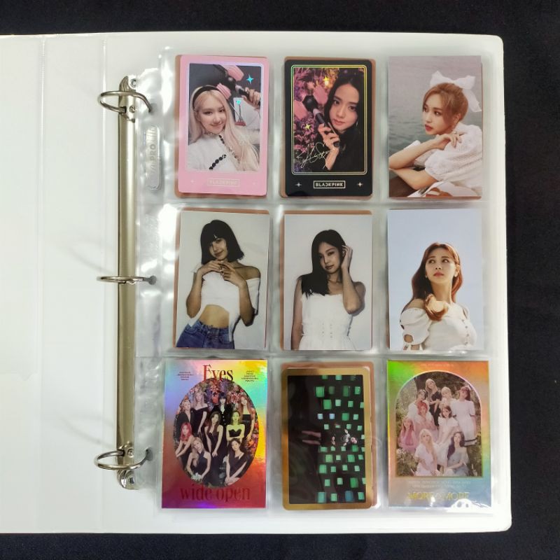 COD Photocard Binder with 9 Pocket Sleeves KPOP Official PHOTOCARD