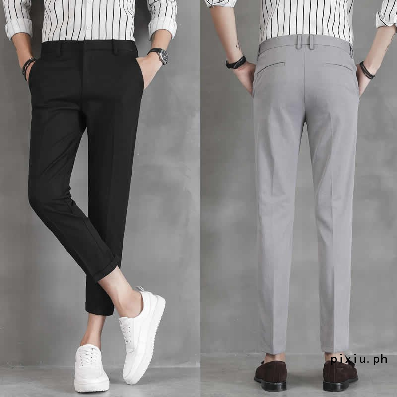 slim work pants