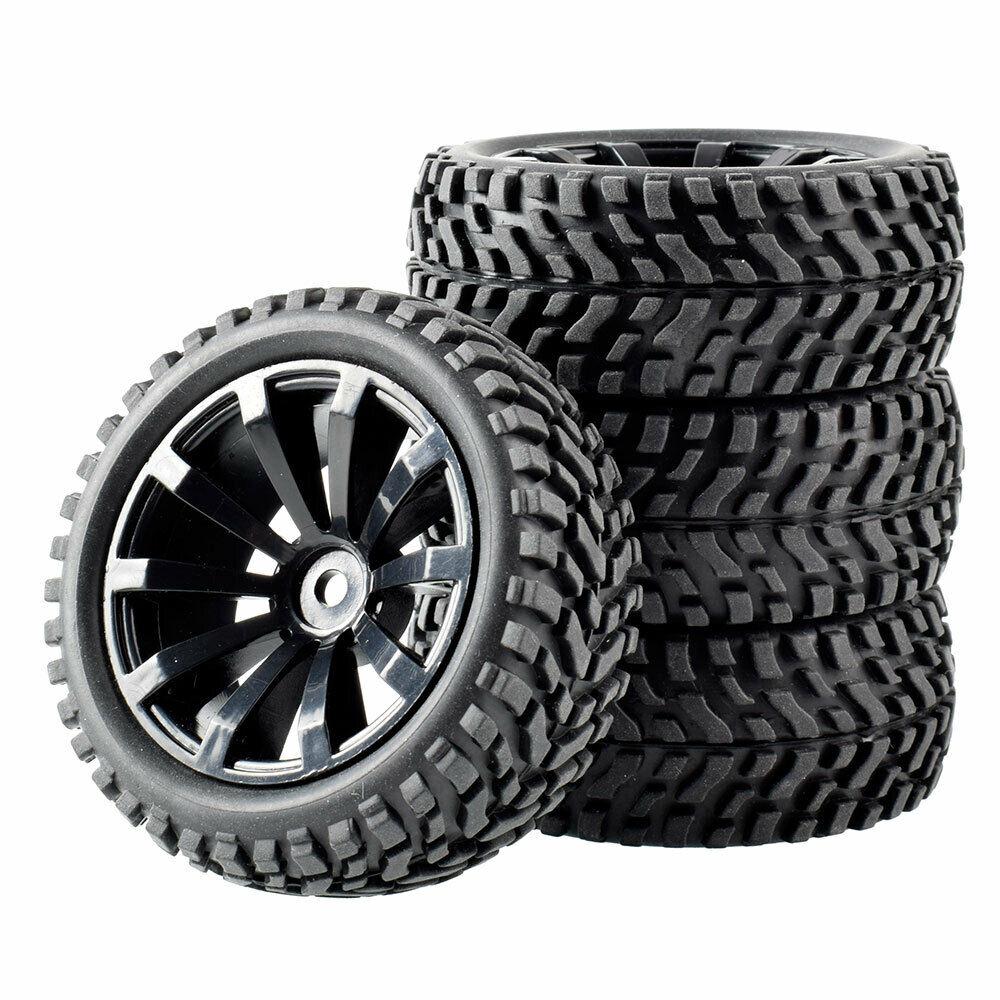 RC Pull Rally 1:10 Car On Road &1:16 Off-Road Wheel Rim & Tyre Tires ...