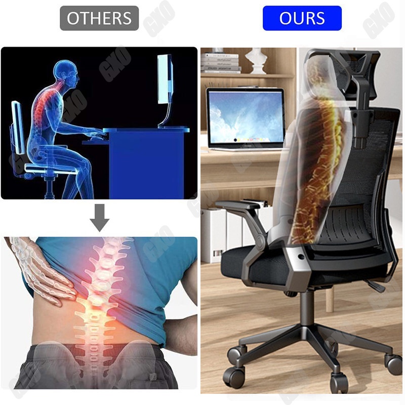 Armchair Adjustable Armrest Ergonomics Chair Office Computer Chair Gaming Chair Room Study Chair