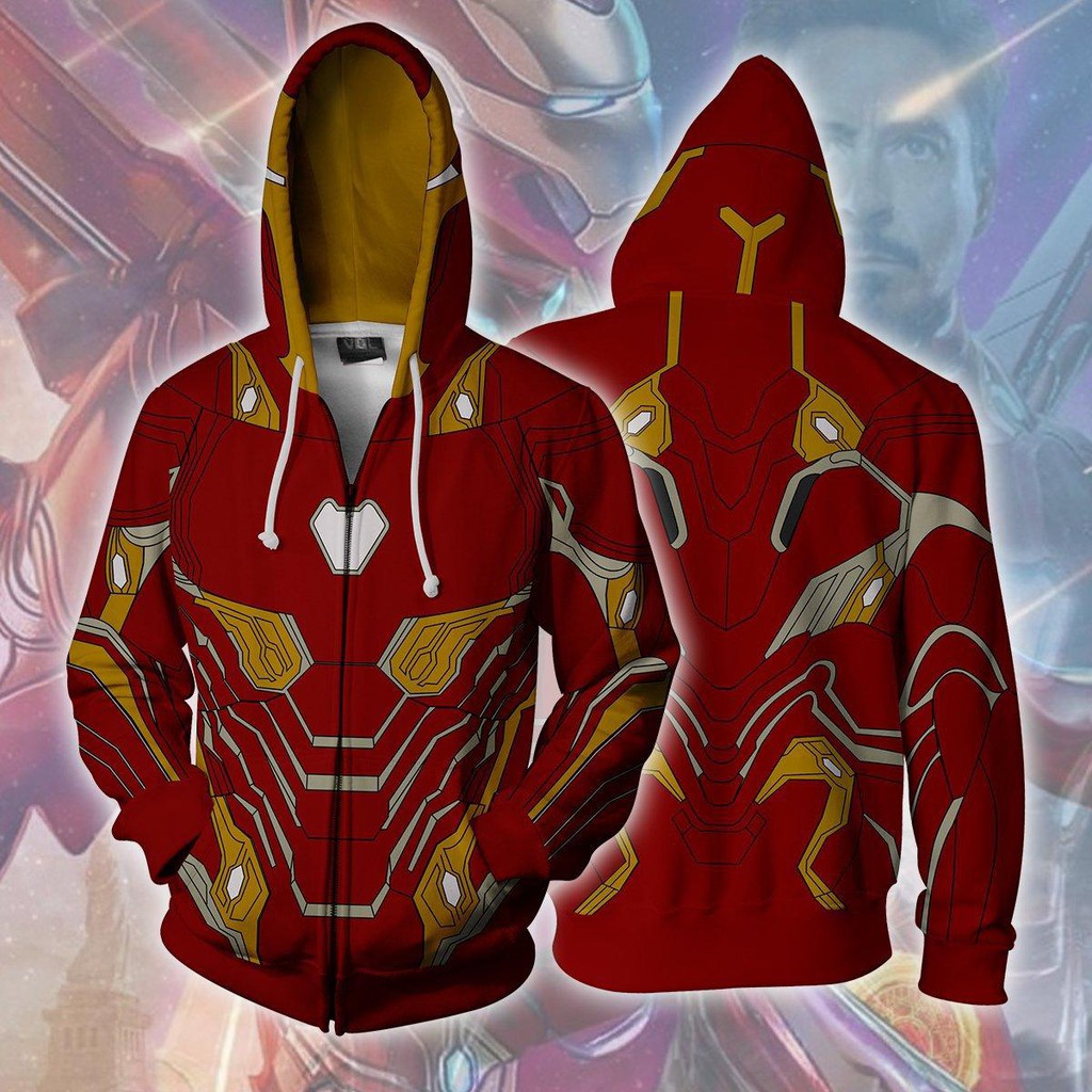 iron man jacket hoodie