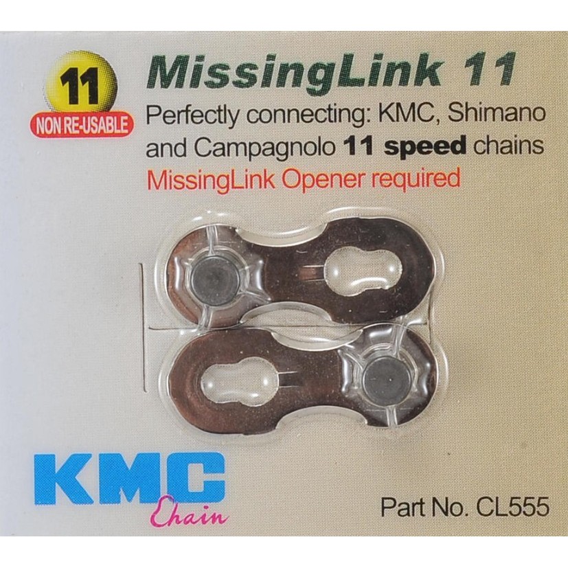 kmc missing link on shimano chain