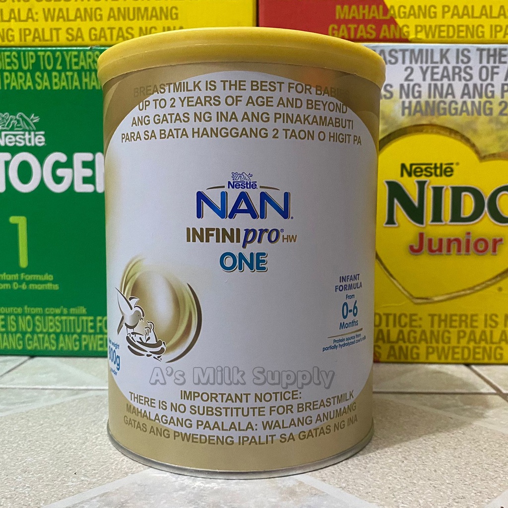 Nan InfiniPro HW One Infant Formula for 06 months old (800g) Shopee Philippines