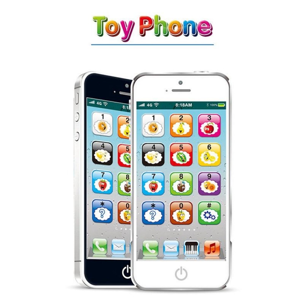 Children's Simulation Mobile Phone Touch Screen Educational Toys Music ...