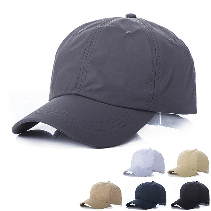 summer quick dry basball cap korean women and men cap outdoor sports ...