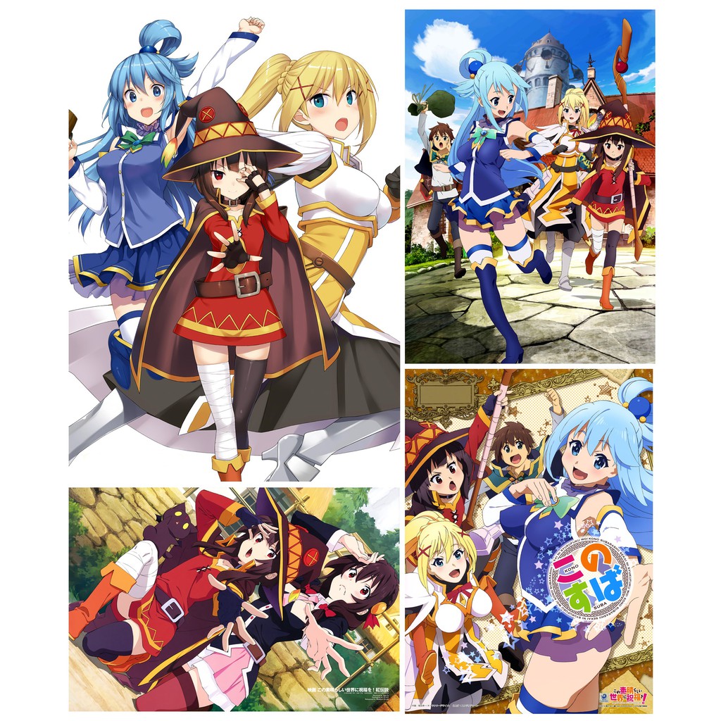 Konosuba Gods Blessing On This Wonderful World KonoSuba : God's Blessing on this Wonderful World! Anime Poster