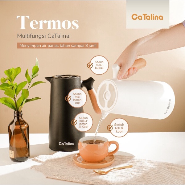 TERMOS Hot Water Thermos 1 Liter Jug Coffee Pot Thermos Hot Water Pot
