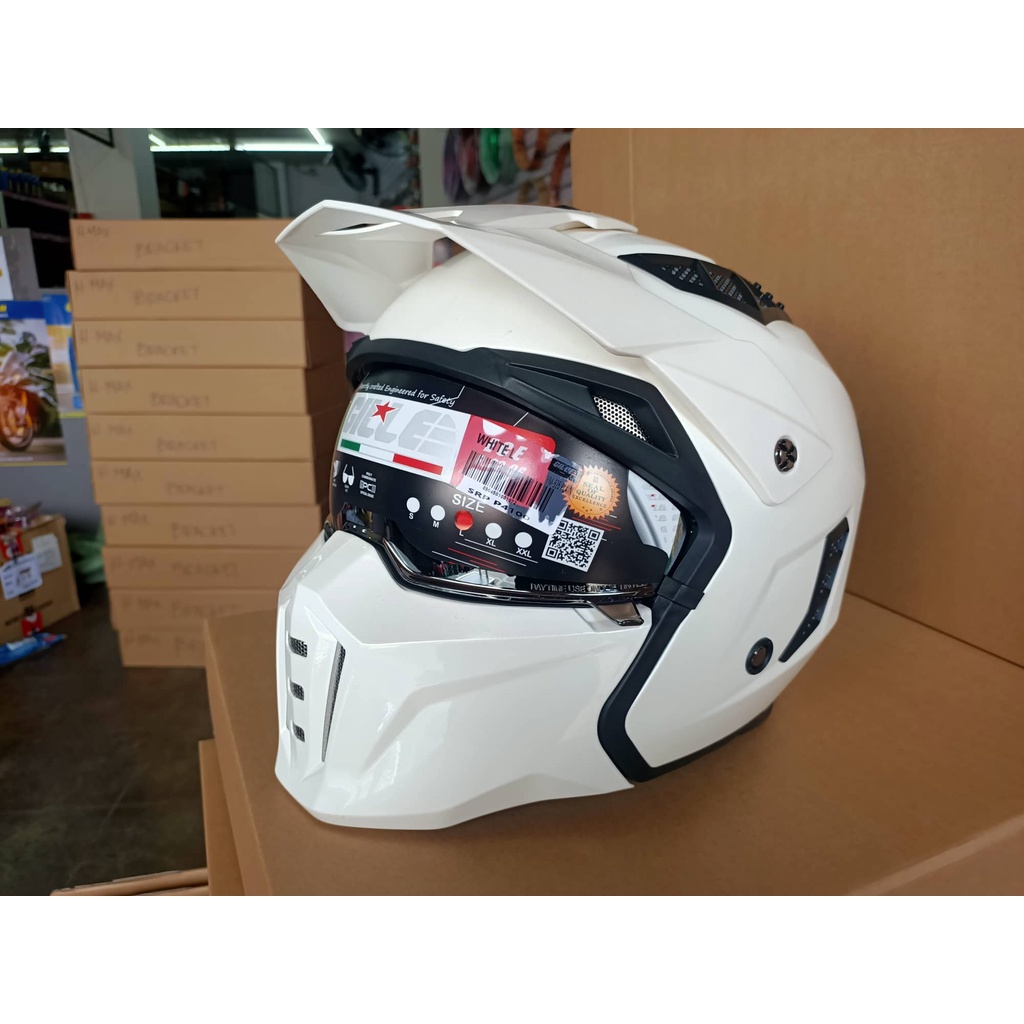 Gille Squadron Detachable mouthpiece full and half face dual sport