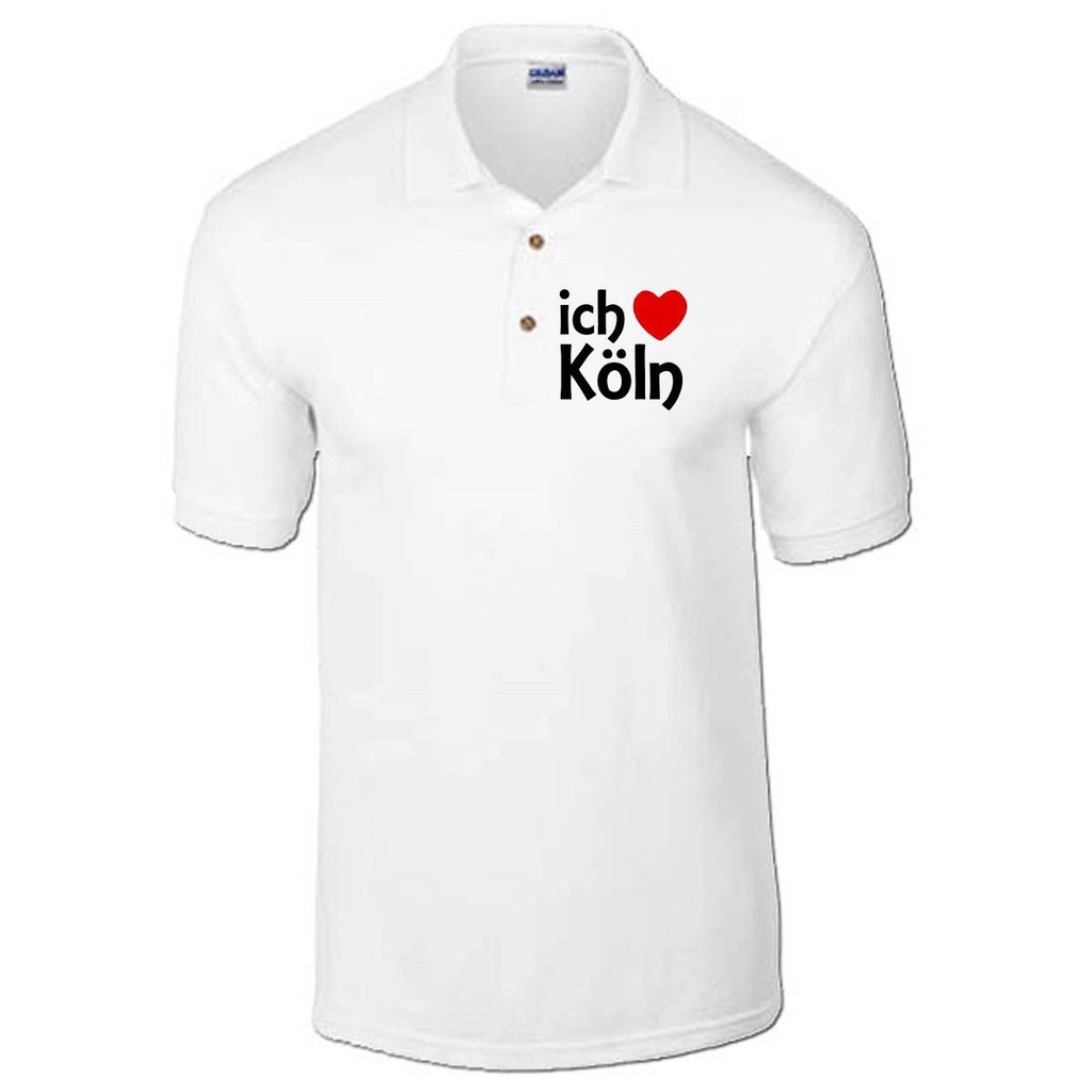 Koln Light Fashion Men S Polo T Shirts White Shopee Philippines