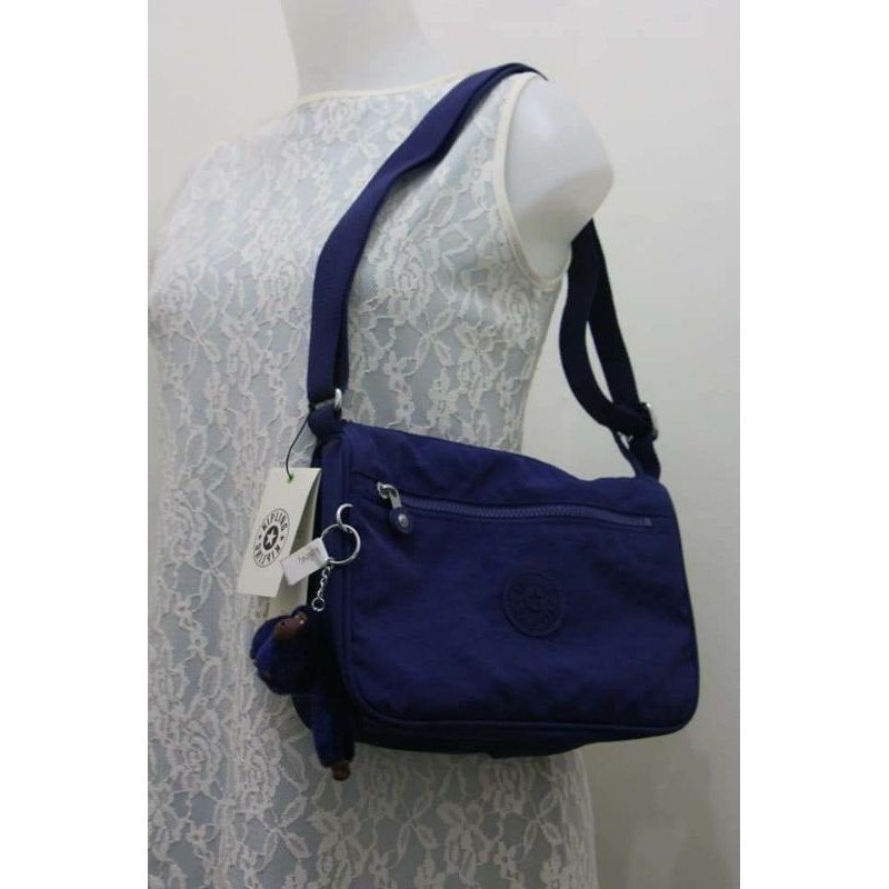 Kipling Callie Crossbody Bag (Ink Tonal Blue) | Shopee Philippines