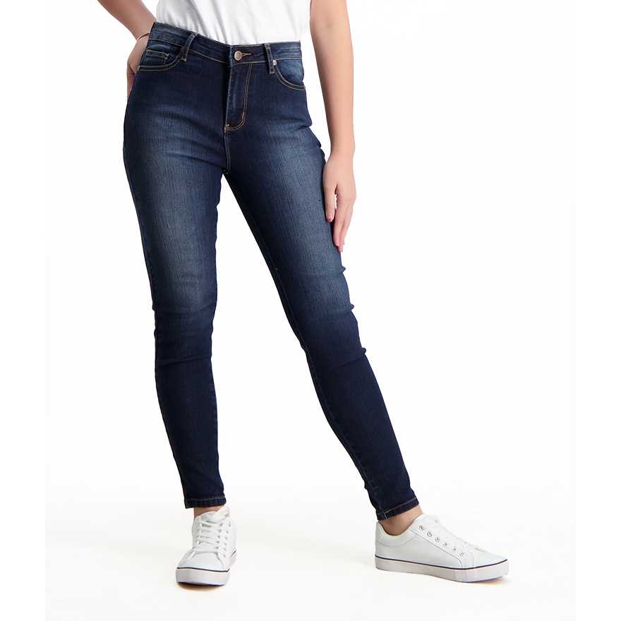 ladies cropped skinny jeans