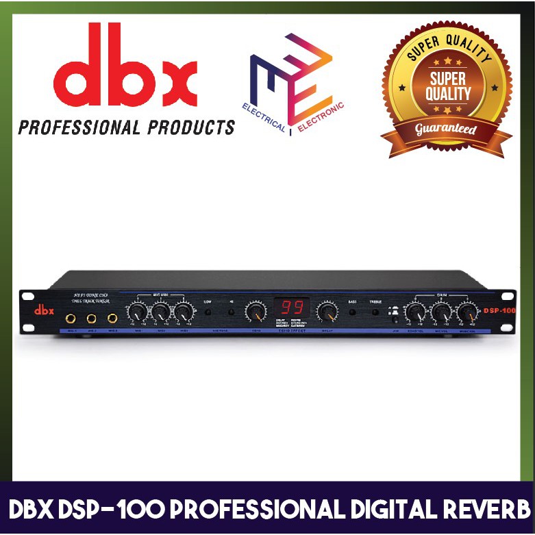 DBX DSP-100 Professional Digital Reverb DSP100 DSP-100 *WINLAND