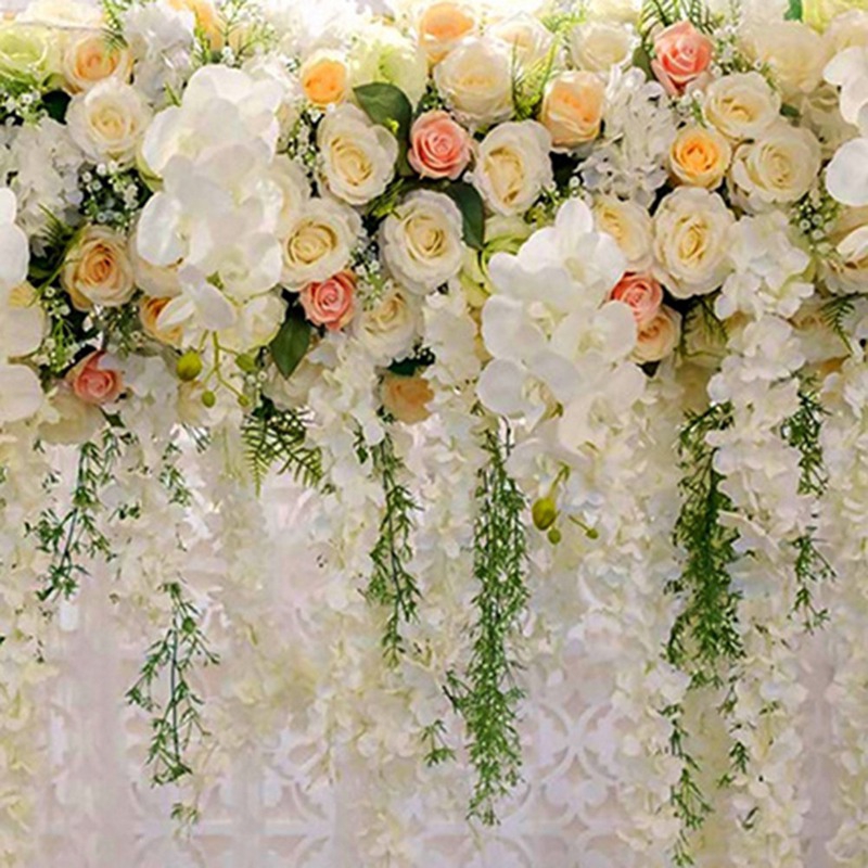 Wedding Flower Wall Photo Material Photography Background Cloth Props  Wedding Decoration Background | Shopee Philippines
