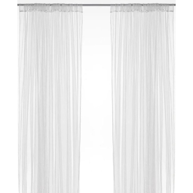 Ikea Lillteresia Sheer Curtains 1 Pair Shopee Philippines