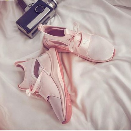 puma pink shoes selena gomez