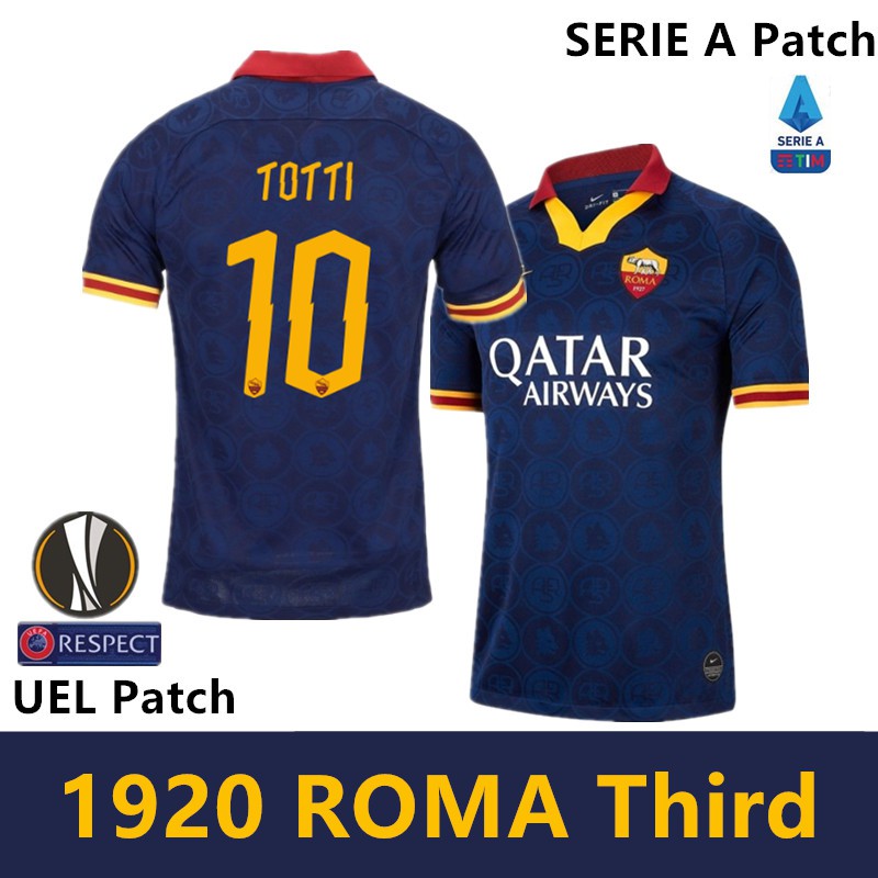 roma blue jersey