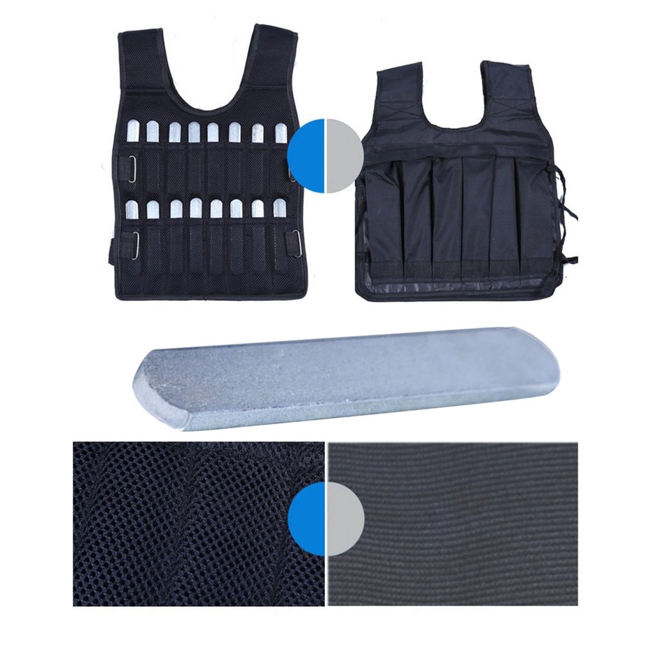 Details about   Outdoor Loading Weighted Vest Ankle Leg Band Steel Plate for Strength Training 