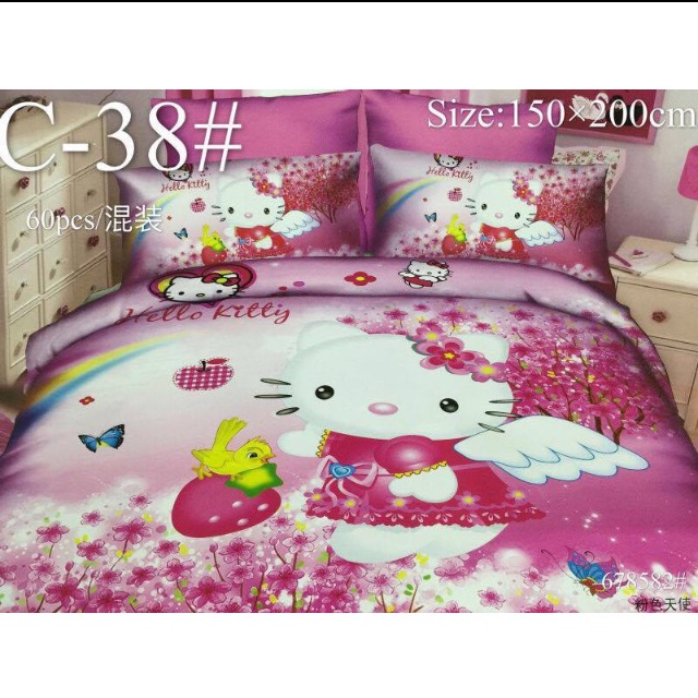 3 1 Set Hello Kitty Comforter Shopee Philippines