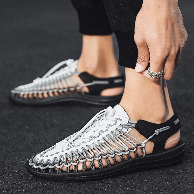 mens slip on beach shoes