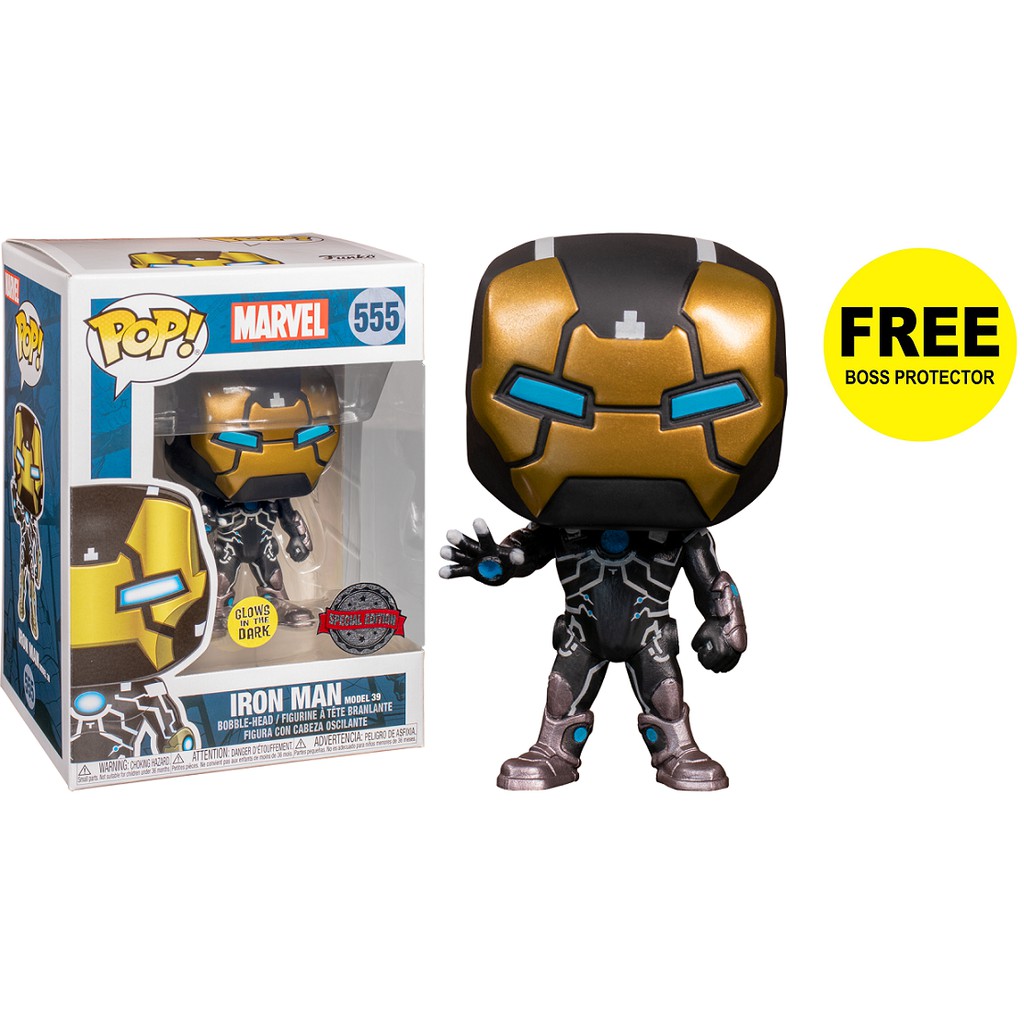 funko pop iron man glow in the dark