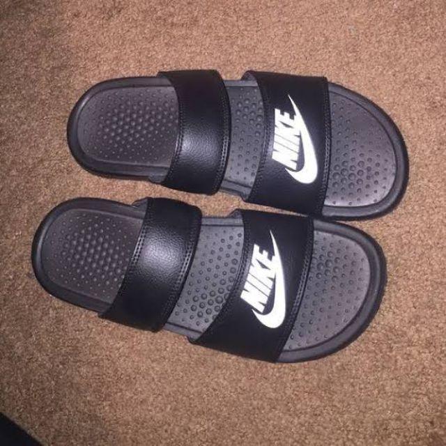 nike double band slides