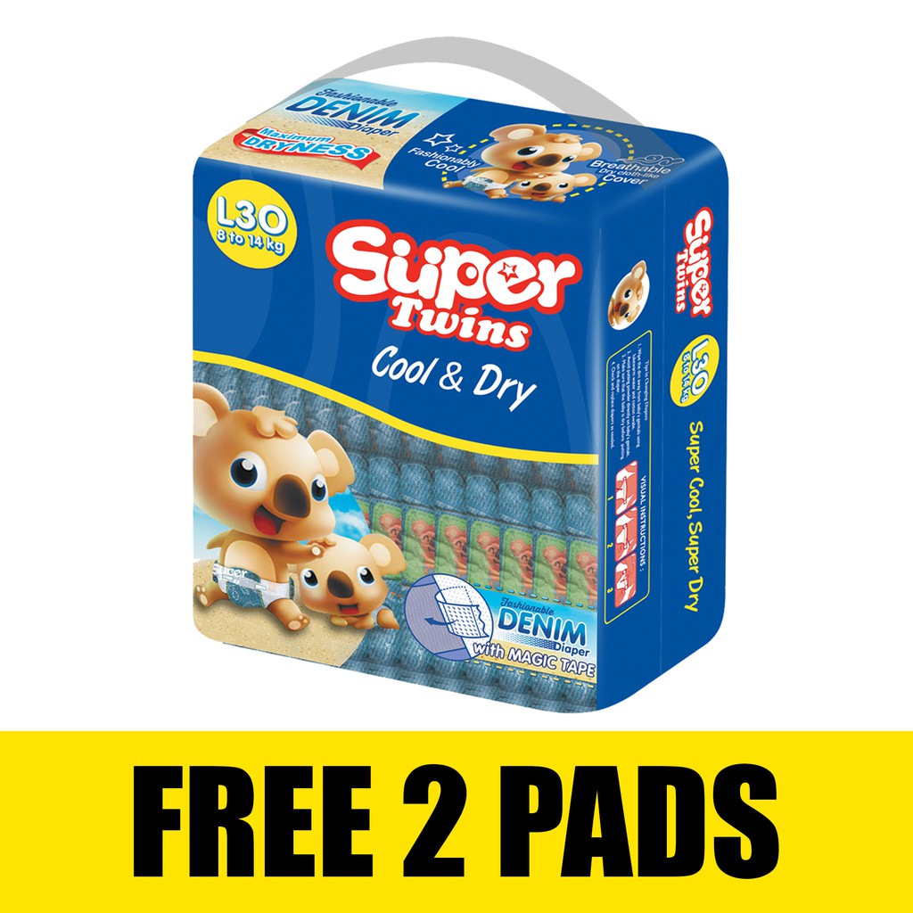 super twins diaper