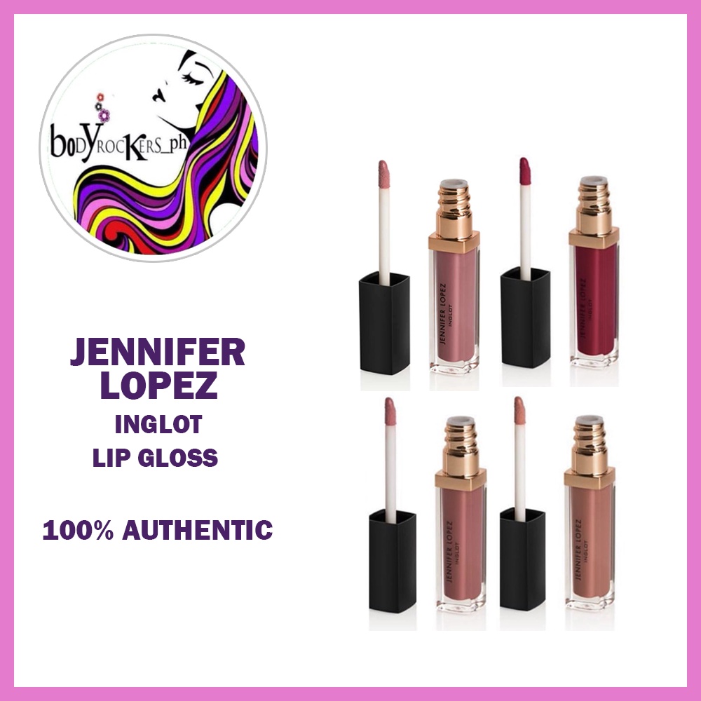 Jennifer Lopez INGLOT Lip Gloss Shopee Philippines