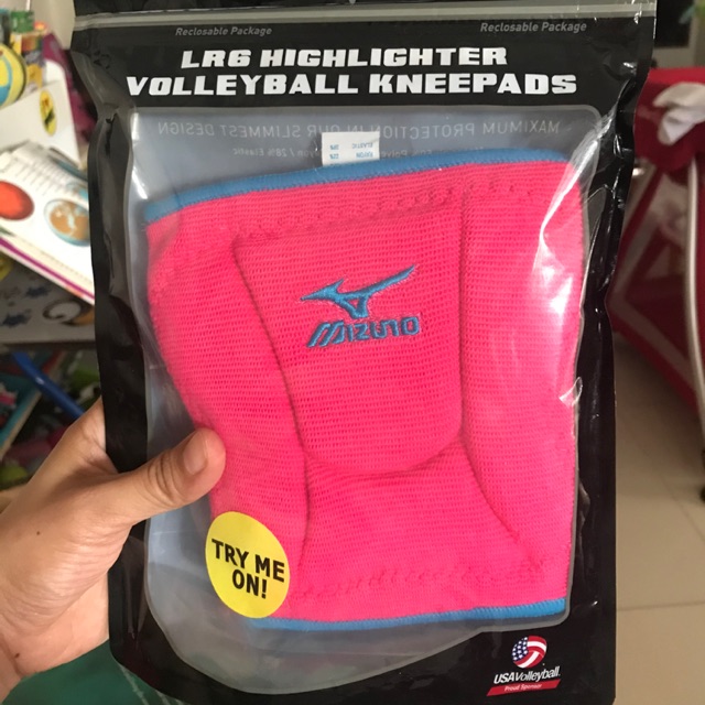 mizuno lr6 highlighter volleyball knee pads