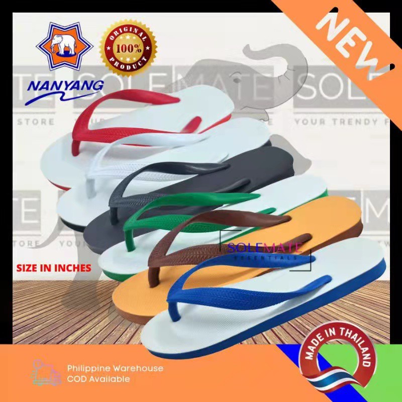 Nanyang Slipper Original 100 From Thailand Pure Rubber Original