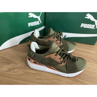 puma muse metal olive