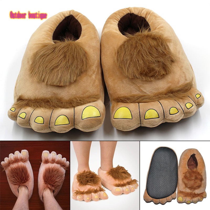 big slipper for both feet