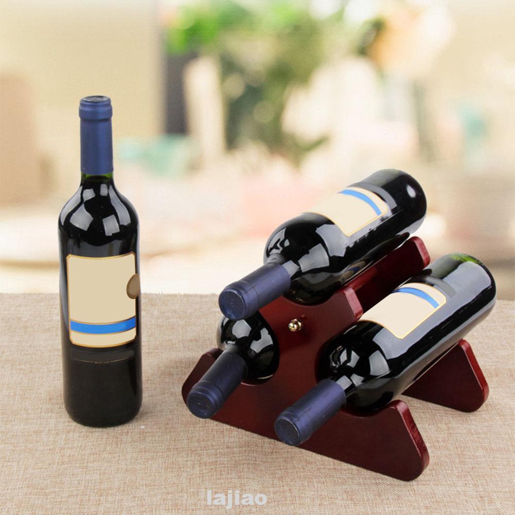 Tools Bar European Style Kitchen Wooden Countertop Wine Rack