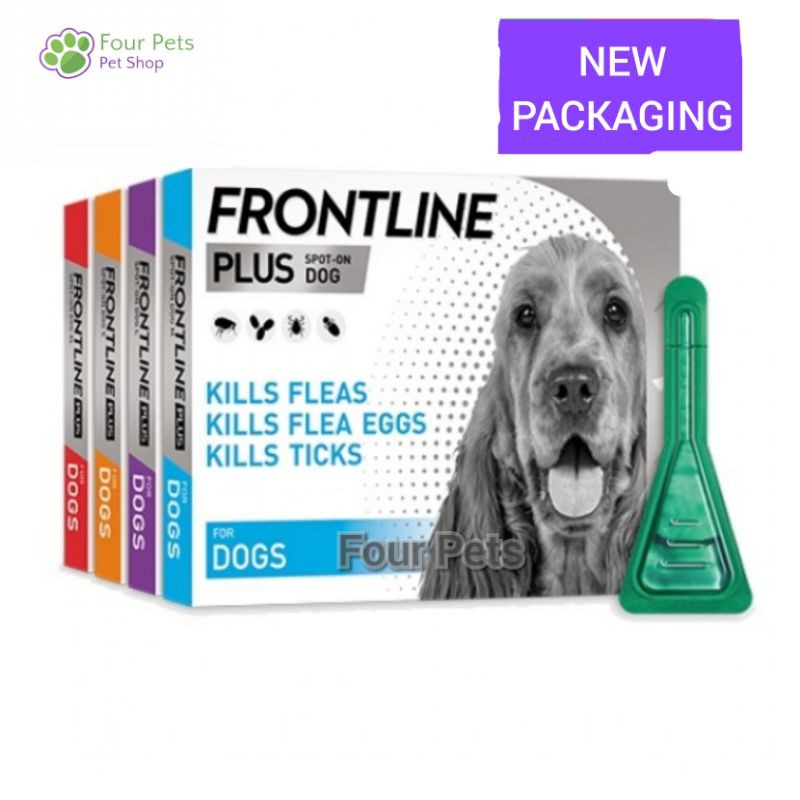 Frontline Plus Dog Flea \u0026 Flea Drops 