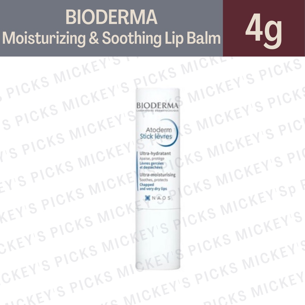 Bioderma Atoderm Stick Levres Moisturising and Soothing Lip Balm (Dry