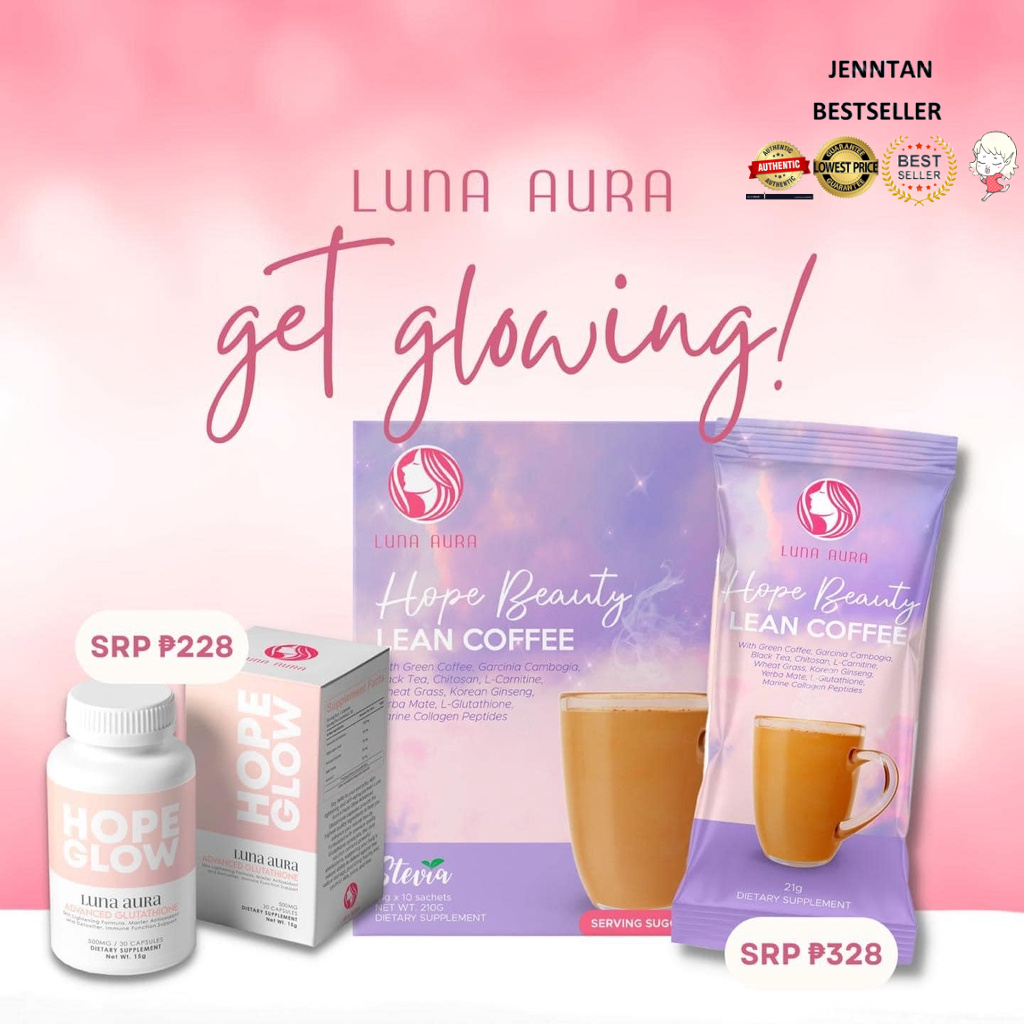 Luna Aura Hope Glow Advanced Glutathione Capsule P Amd Luna Aura Hope Beauty Lean Coffee