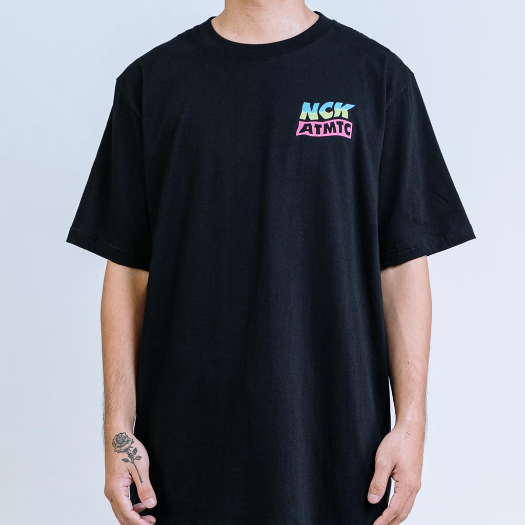 Nick Automatic ”Super Rad” Black T-shirt
