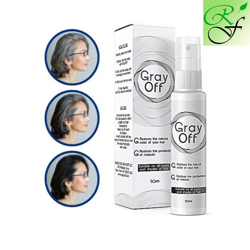 Original Gray Off Hair Spray Restore to Black 50mL Shopee Philippines