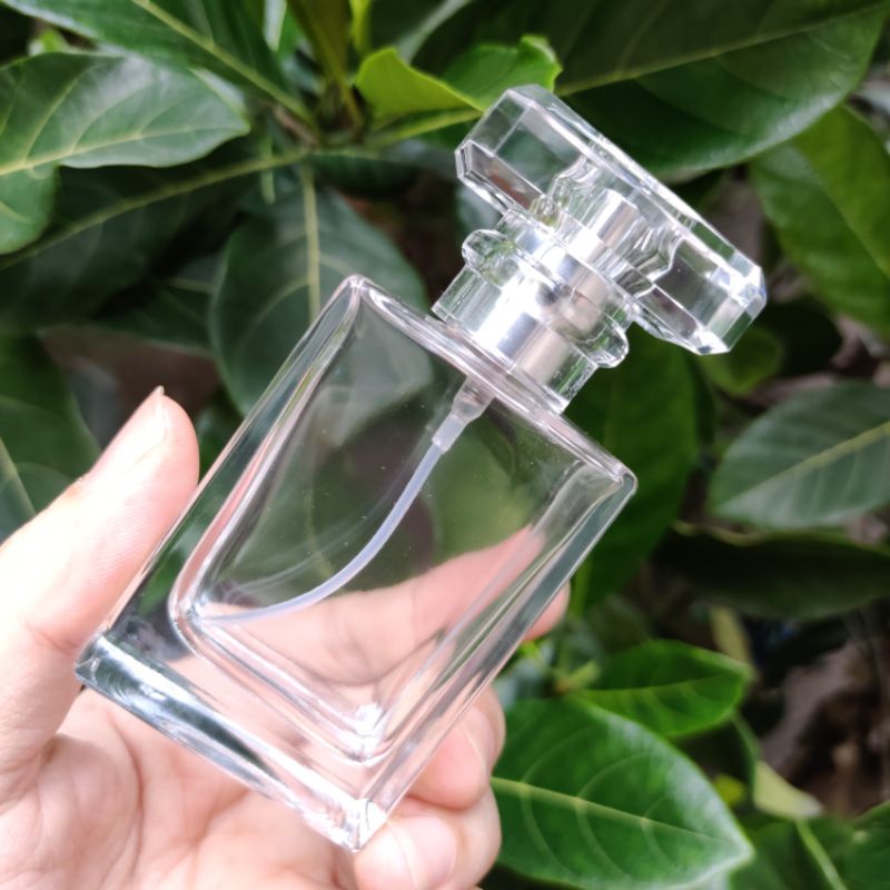 Chanel style 30ml EMPTY elegant glass spray perfume bottle for ...