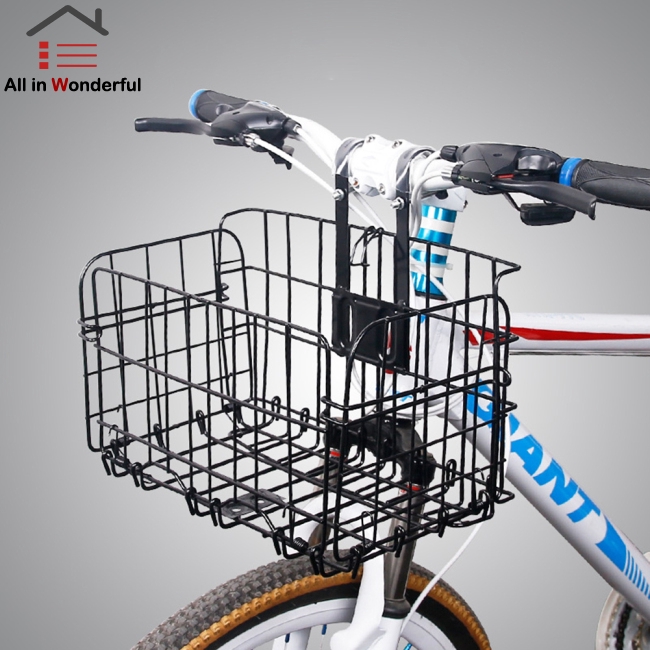 bicycle with big basket